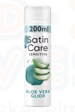 Satin Care borotvazselé Sensitive Aloe Vera Glide 200 ml Kép