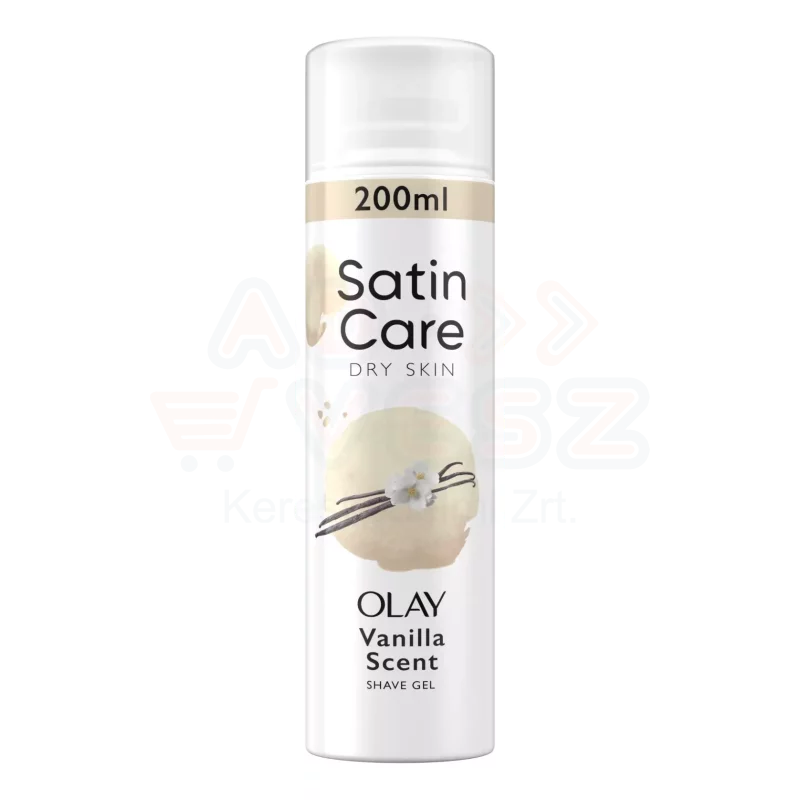 Satin Care borotvazselé Dry Skin Vanilla Cashmere 200 ml Kép