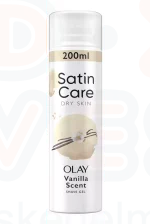 Satin Care borotvazselé Dry Skin Vanilla Cashmere 200 ml Kép