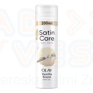 Satin Care borotvazselé Dry Skin Vanilla Cashmere 200 ml