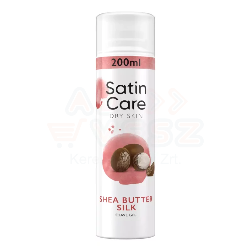Satin Care borotvazselé Dry Skin Shea Butter 200 ml Kép