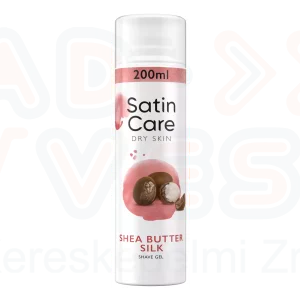 Satin Care borotvazselé Dry Skin Shea Butter 200 ml