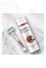 Satin Care borotvazselé Dry Skin Shea Butter 200 ml Kép