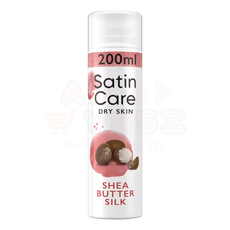 Satin Care borotvazselé Dry Skin Shea Butter 200 ml Kép