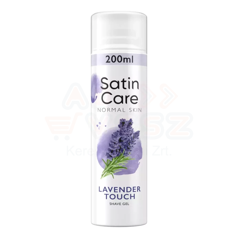 Satin Care borotvazselé Normal Skin Lavender Touch 200 ml Kép