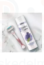 Satin Care borotvazselé Normal Skin Lavender Touch 200 ml Kép
