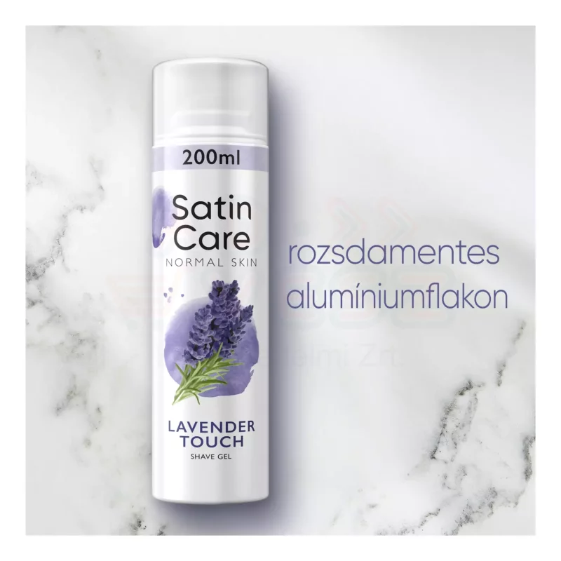 Satin Care borotvazselé Normal Skin Lavender Touch 200 ml Kép