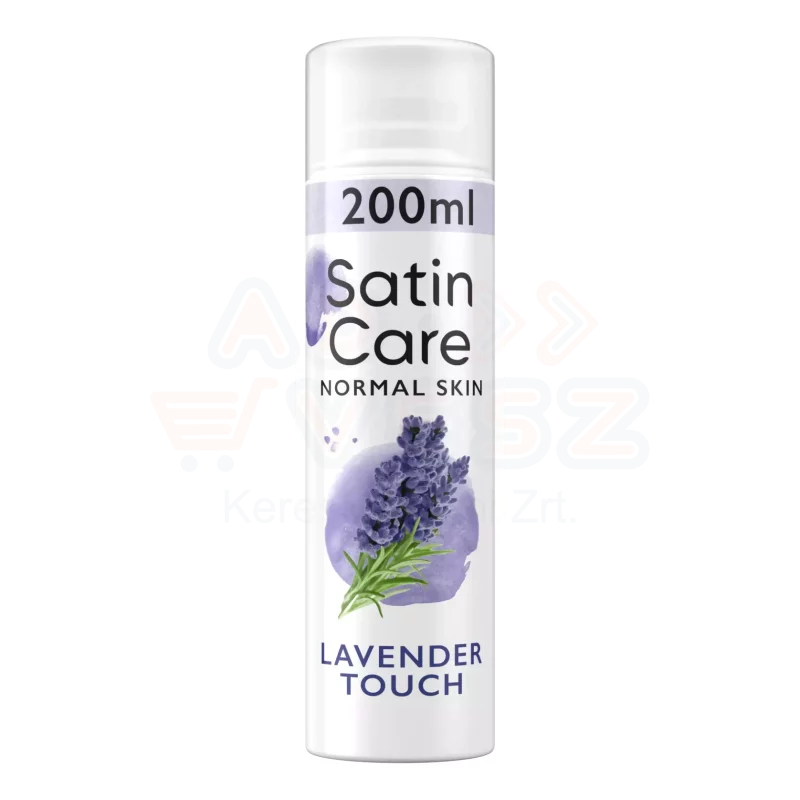Satin Care borotvazselé Normal Skin Lavender Touch 200 ml Kép