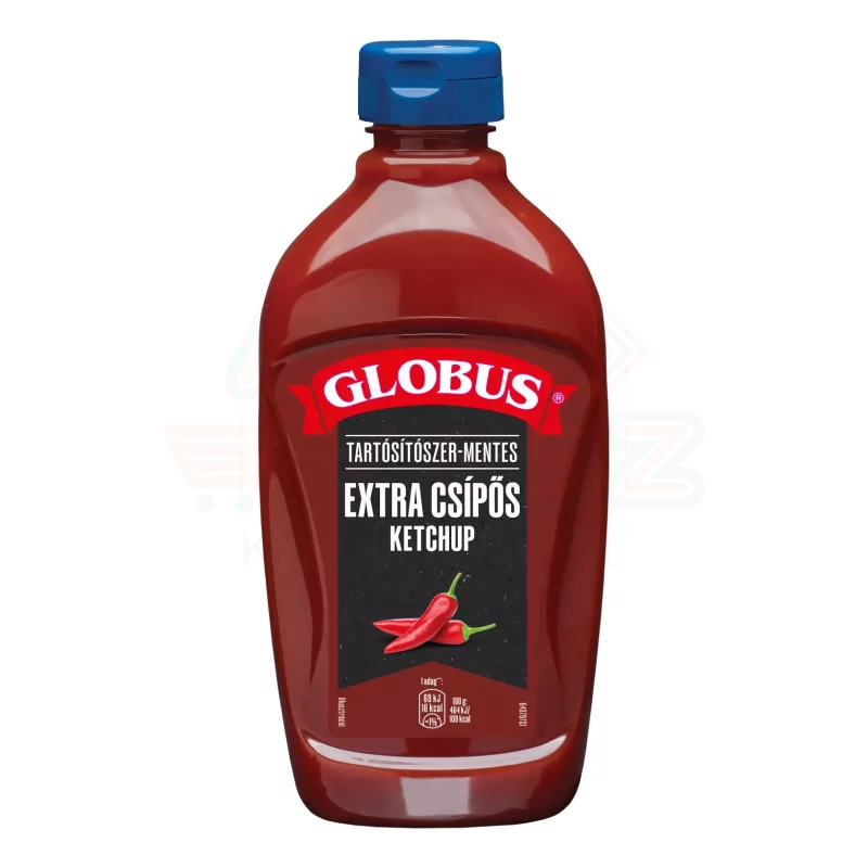 GLOBUS Ketchup 485 g Extra csípős Kép