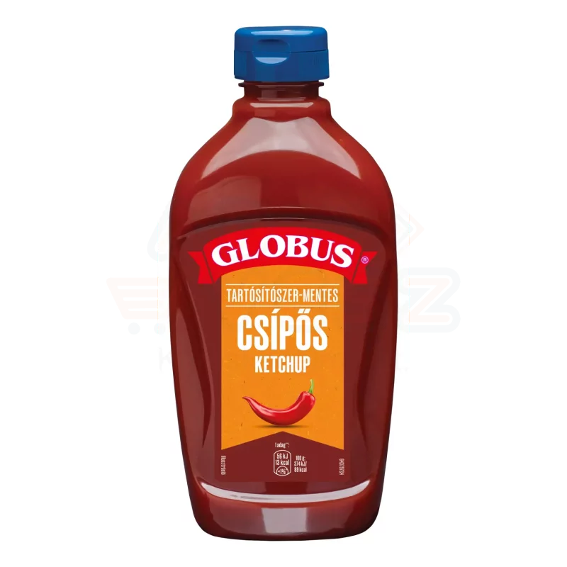 GLOBUS Ketchup 470 g Csípős Kép