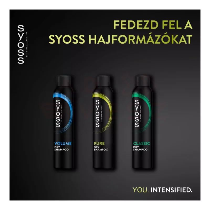 Syoss száraz sampon 200 ml Pure Fresh frissítő Kép