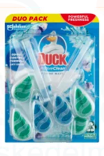 Duck® Active Clean WC-öblítő rúd DUO 77,2 g Marine Kép