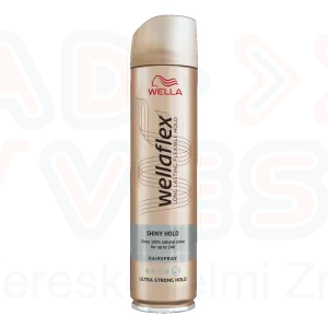 WELLAFLEX hajlakk 250 ml Shine&H Ultra strong