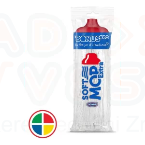 BonusPRO felmosófej SoftMOP Extra 160 g piros