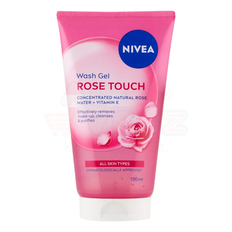 NIVEA micellás arclemosó gél 150 ml Rózsavizes Kép