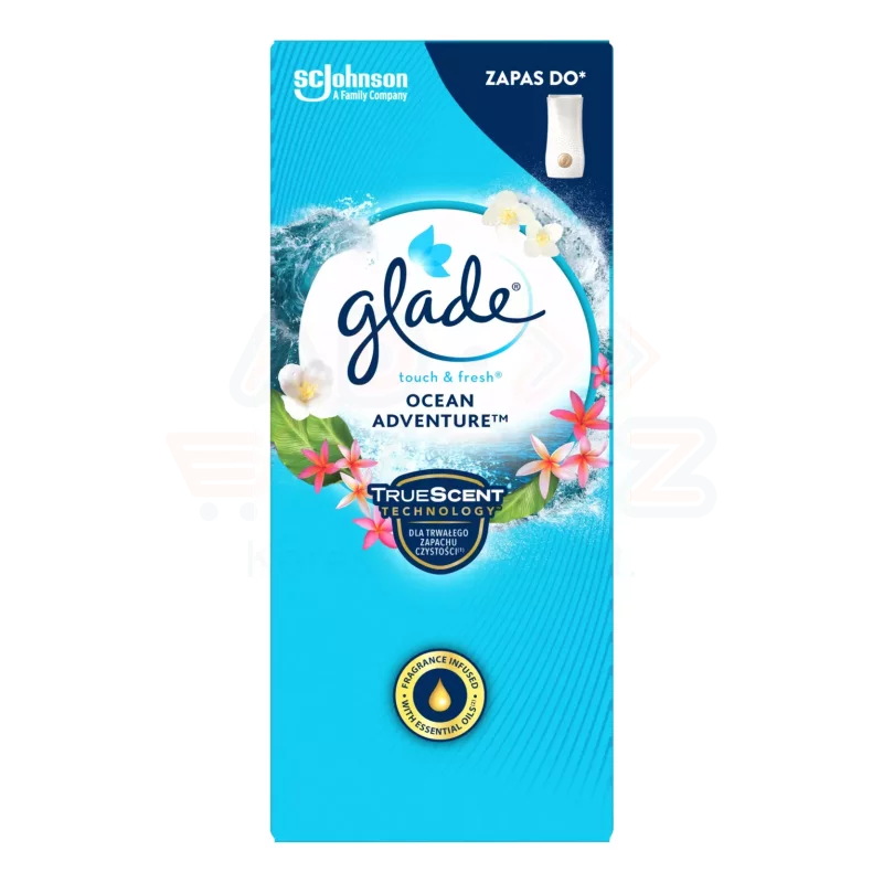 Glade® Touch&Fresh utántöltő 10 ml Ocean Adventure Kép