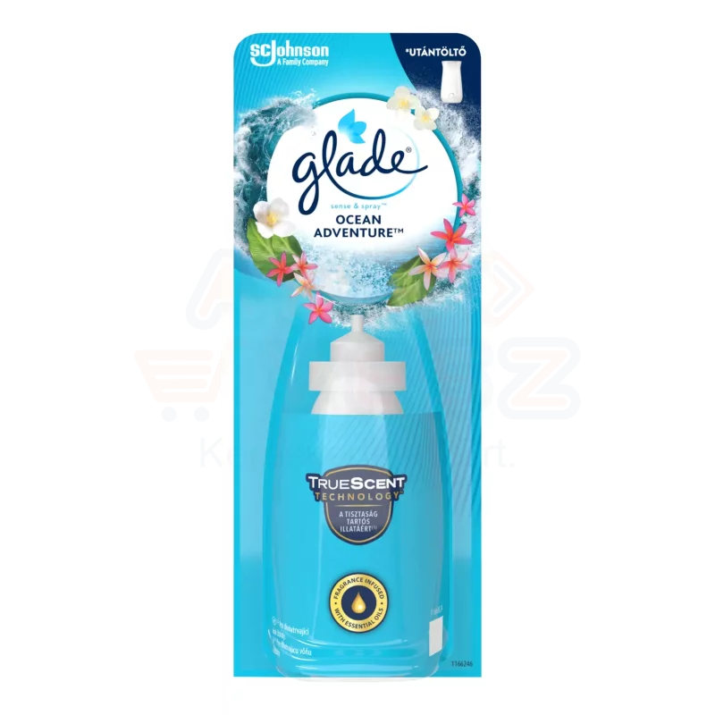 Glade® Sense&Spray utántöltő 18 ml Ocean Adventure Kép