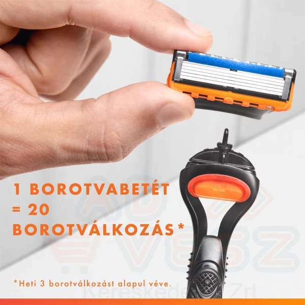 Gillette Fusion5 borotva+1 betét Kép