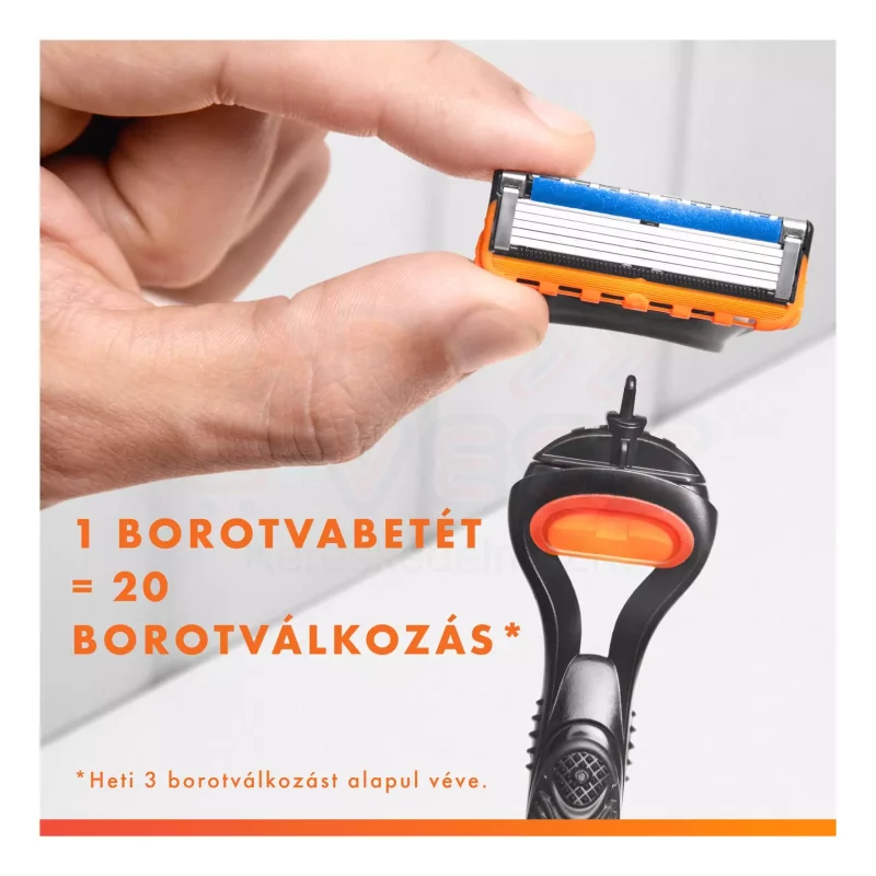 Gillette Fusion5 borotva+1 betét Kép