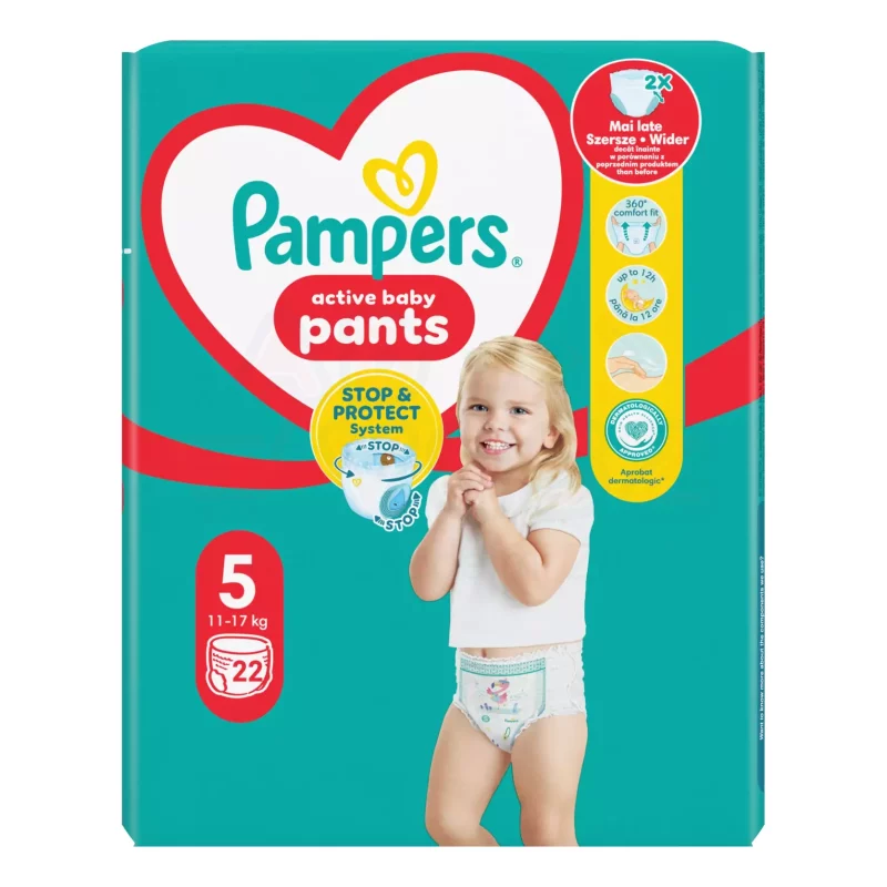 Pampers Pants nadrágpelenka 5méret 22 db Kép