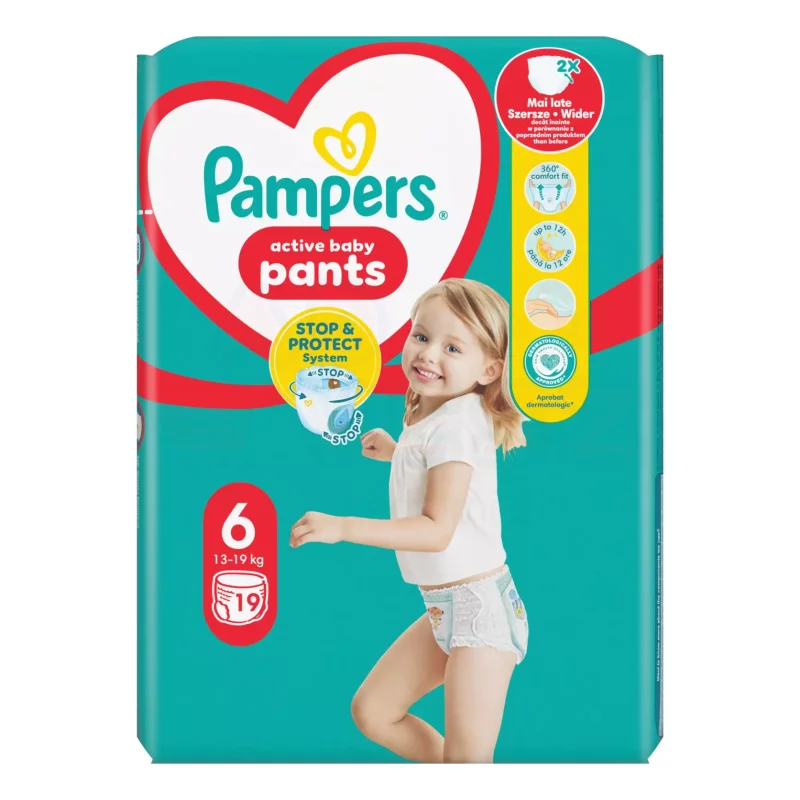 Pampers Pants nadrágpelenka 6méret 19 db Kép