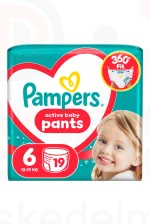 Pampers Pants nadrágpelenka 6méret 19 db Kép
