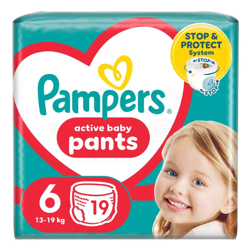 Pampers Pants nadrágpelenka 6méret 19 db Kép