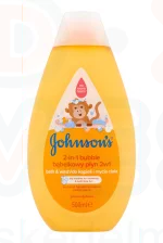 JOHNSONS® 2 az 1-ben buborékos fürdető és tusfürdő gyermekeknek 500 ml Kép