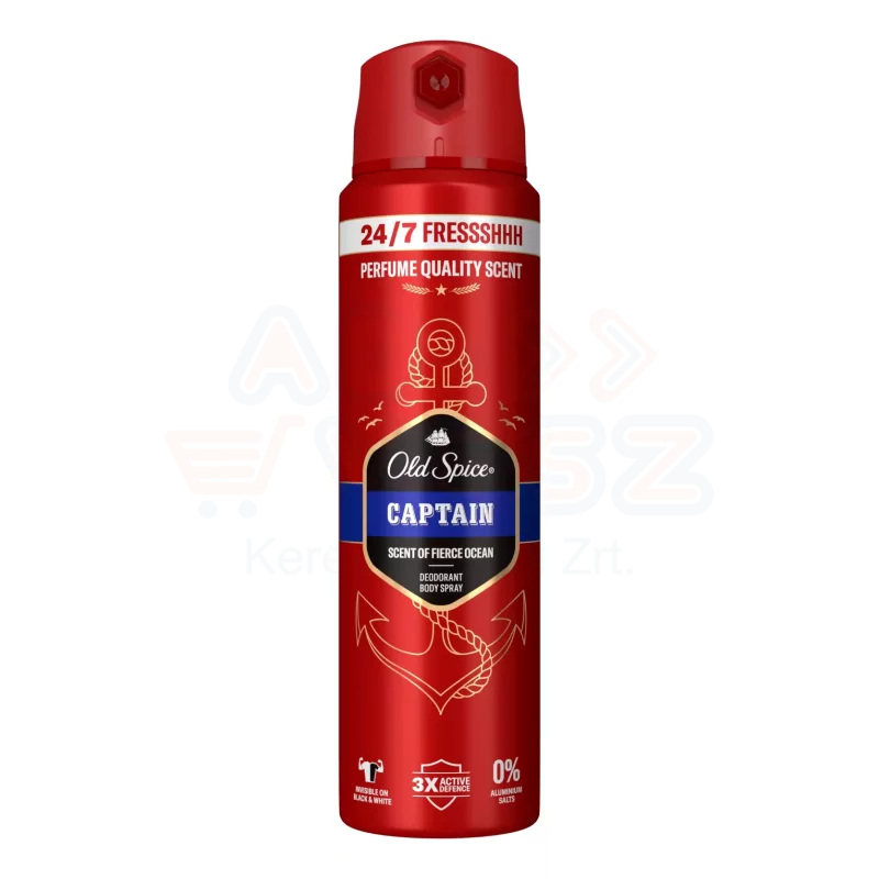 Old Spice deo spray 150 ml Captain Kép