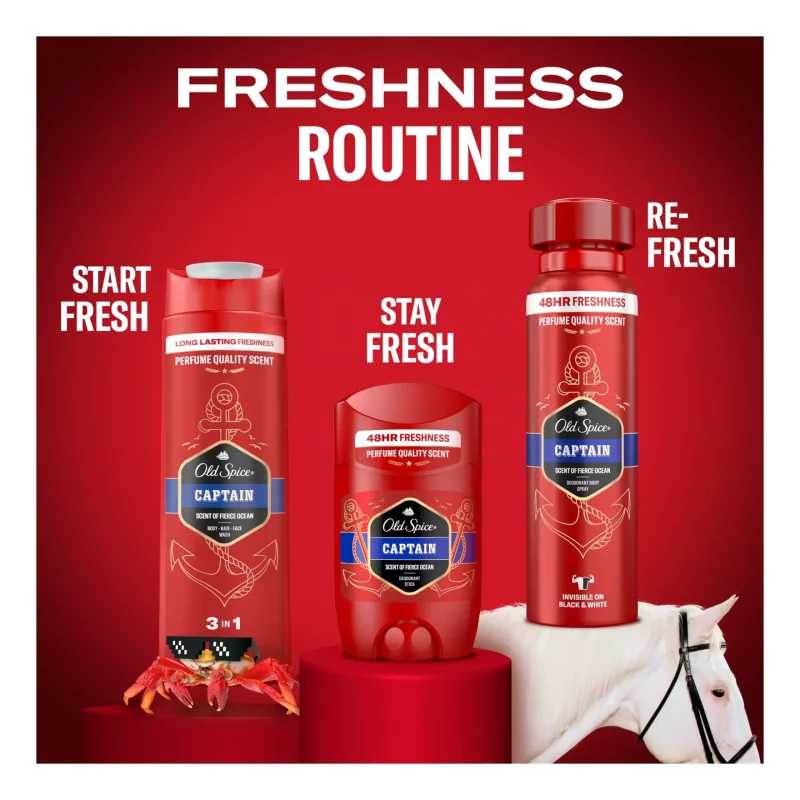 Old Spice tusfürdő 250 ml Captain Kép