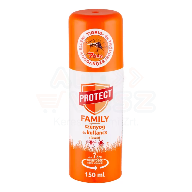 PROTECT Family szúnyog- és kullancsriasztó aeroszol citrus illattal 150 ml Kép