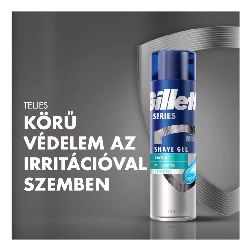 Gillette Series borotvazselé Sensitive Cool 200 ml Kép