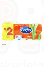 BoniPerfex toalettpapír 3 rétegű 8+2 tekercs Kép