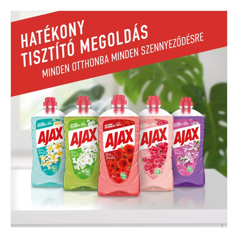 AJAX Floral Fiesta háztartási tisztítószer Red Flowers 1 l Kép