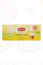 LIPTON fekete tea 25 filter Yellow Label Kép