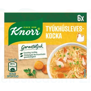 KNORR Kocka Tyúkhúsleveskocka 60 g