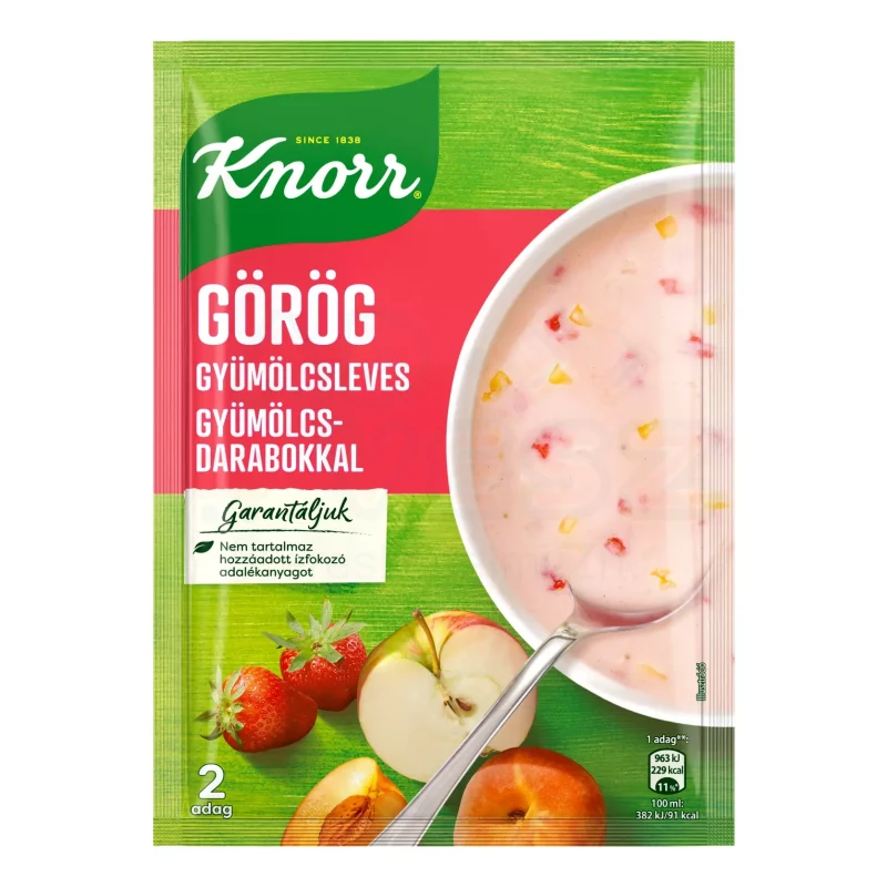 KNORR GYL Görög gyümölcsleves 54 g Kép
