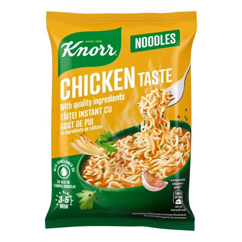 KNORR Snacky 61 g Csirkés instant tészta Kép