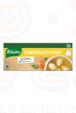 KNORR Kocka Csirkehúsleves-kocka 120 g Kép