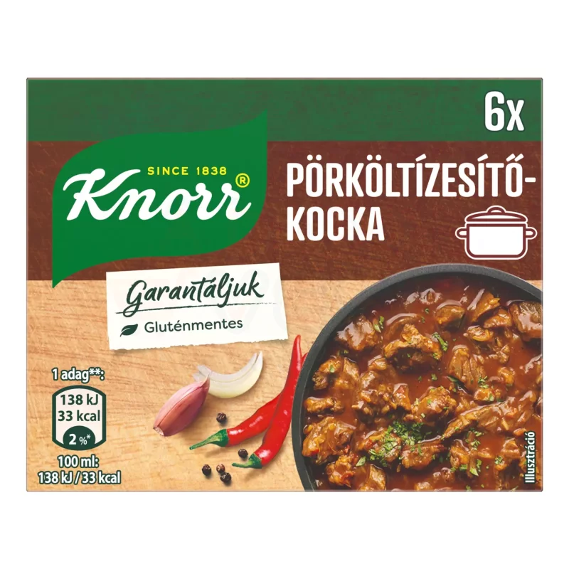 KNORR Kocka Pörköltízesítő-kocka 60 g Kép