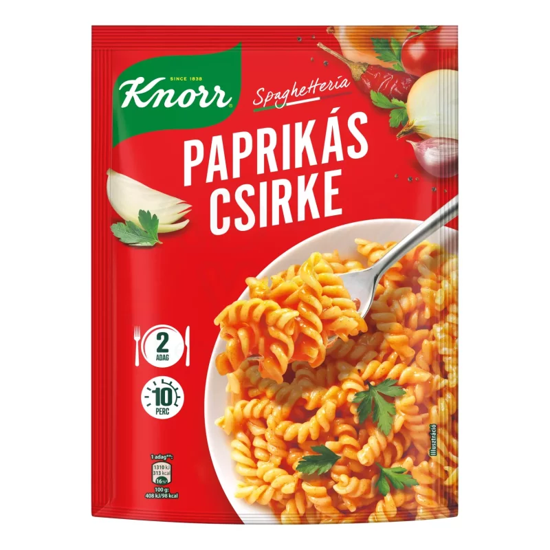 KNORR Spaghetteria 168 g Csirkepaprikás Kép