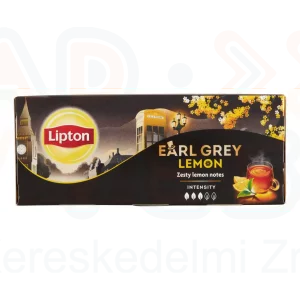 LIPTON fekete tea 25 filter Earl Grey citrom ízű