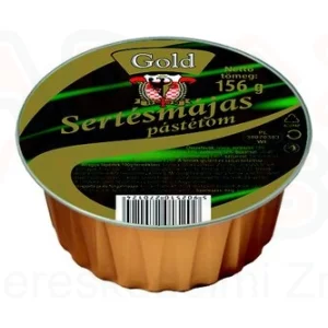 Gold Pástétom Sertésmájas 156 g