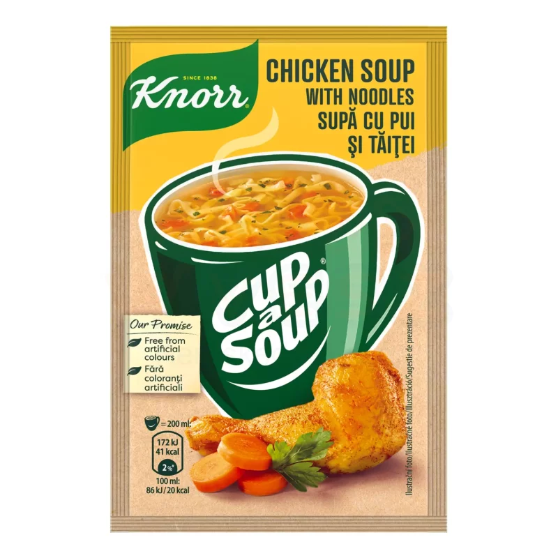 KNORR Bögrés Tyúkhúsleves 12 g Kép
