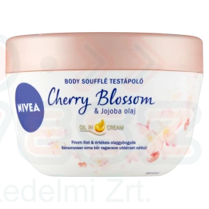 NIVEA testápoló Soufflé 200 ml Cseresznyevirág&Jojobaolaj