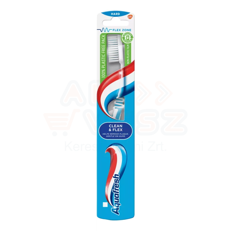 Aquafresh fogkefe Clean&Flex Hard Kép