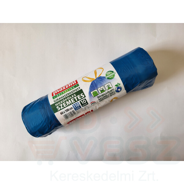 MAZZINI Húzófüles szemeteszsák 110 l (60x100 cm) 10 db/roll Kép