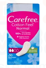 Carefree tisztasági betét 30 db Cotton Feel Normal Aloe Kép