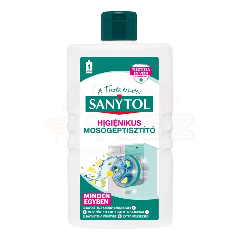 Sanytol Fertőtlenítő Mosógép Tisztító 250 ml Kép