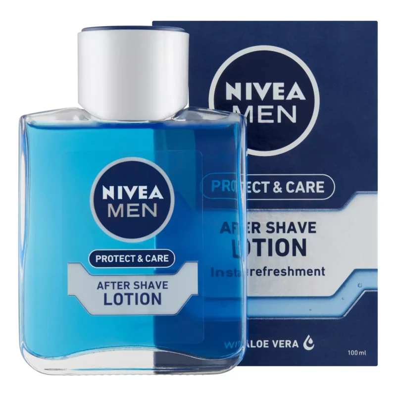 NIVEA MEN after shave lotion 100 ml Protect&Care Kép
